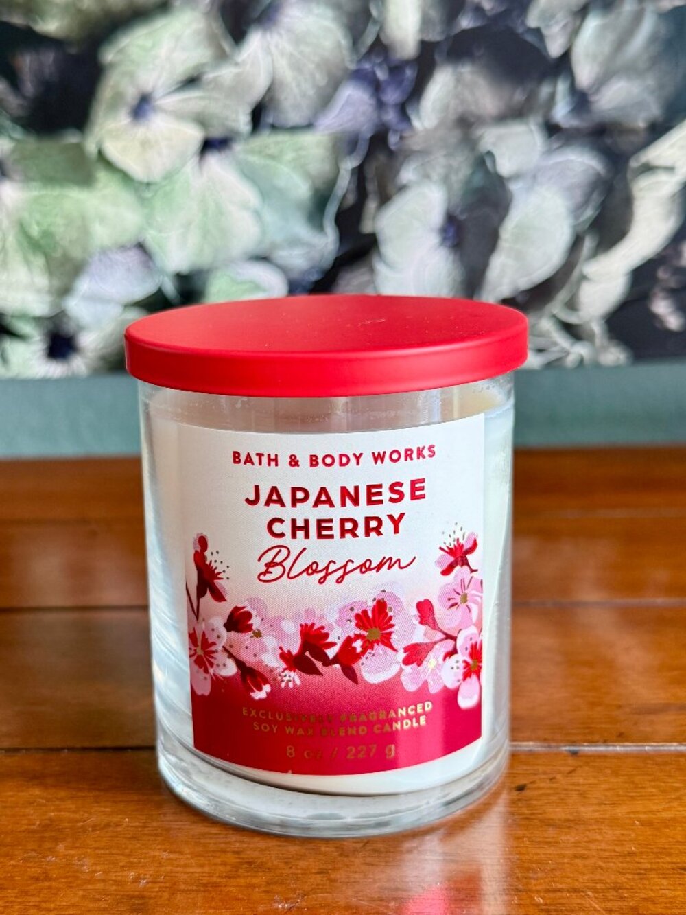 NEW JAPANESE CHERRY BLOSSOM Single Wick Candle Bath & Body Works